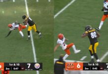 Steelers TE Darnell Washington Made Multiple Bengals Defenders Look Silly On One Play