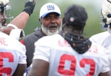 REPORT: Giants Fired Assistant Coach Bryan Cox After Disagreement Over Airplane Seating