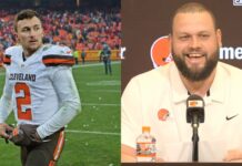 Joel Bitonio Takes Shot At Johnny Manziel During Browns Retirement Presser: “I Learned Things NOT To Do From Him”