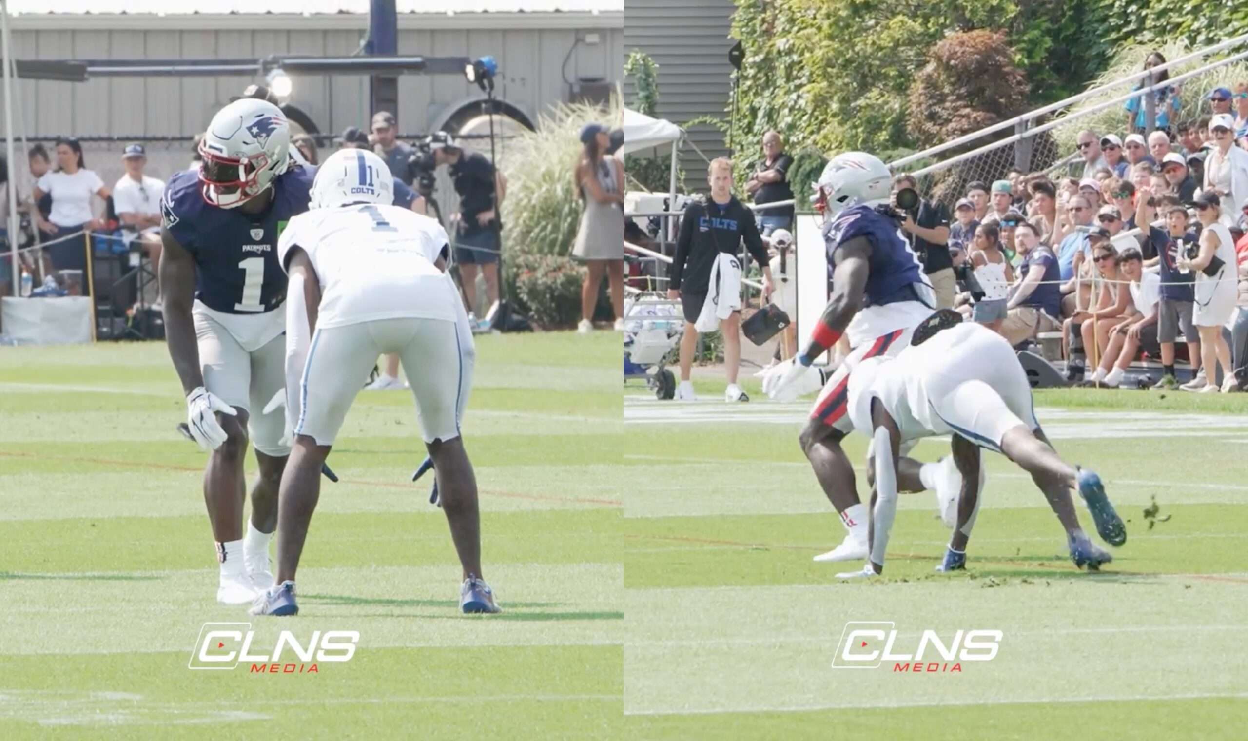 AJ Brown Cooks Sauce Gardner In One-On-One Drills During Patriots-Colts Joint Practice (VIDEO) - Daily Snark