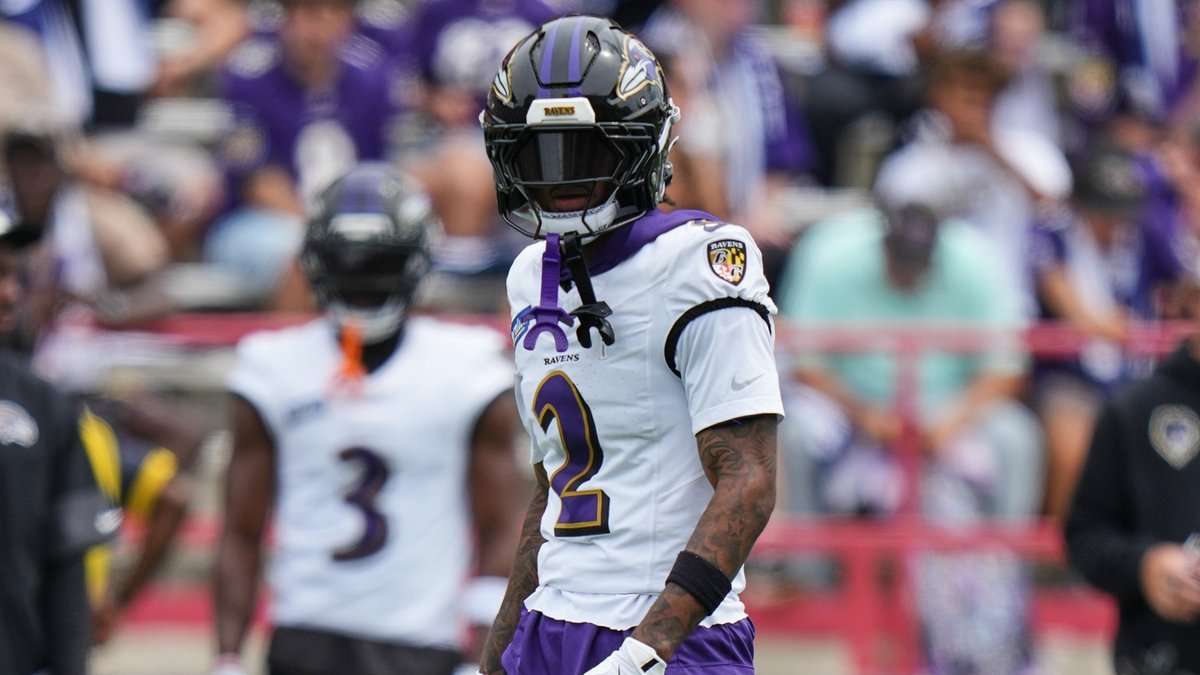 Ravens Top CB Nate Wiggins Carted Off Practice Field With Leg Injury - Daily Snark