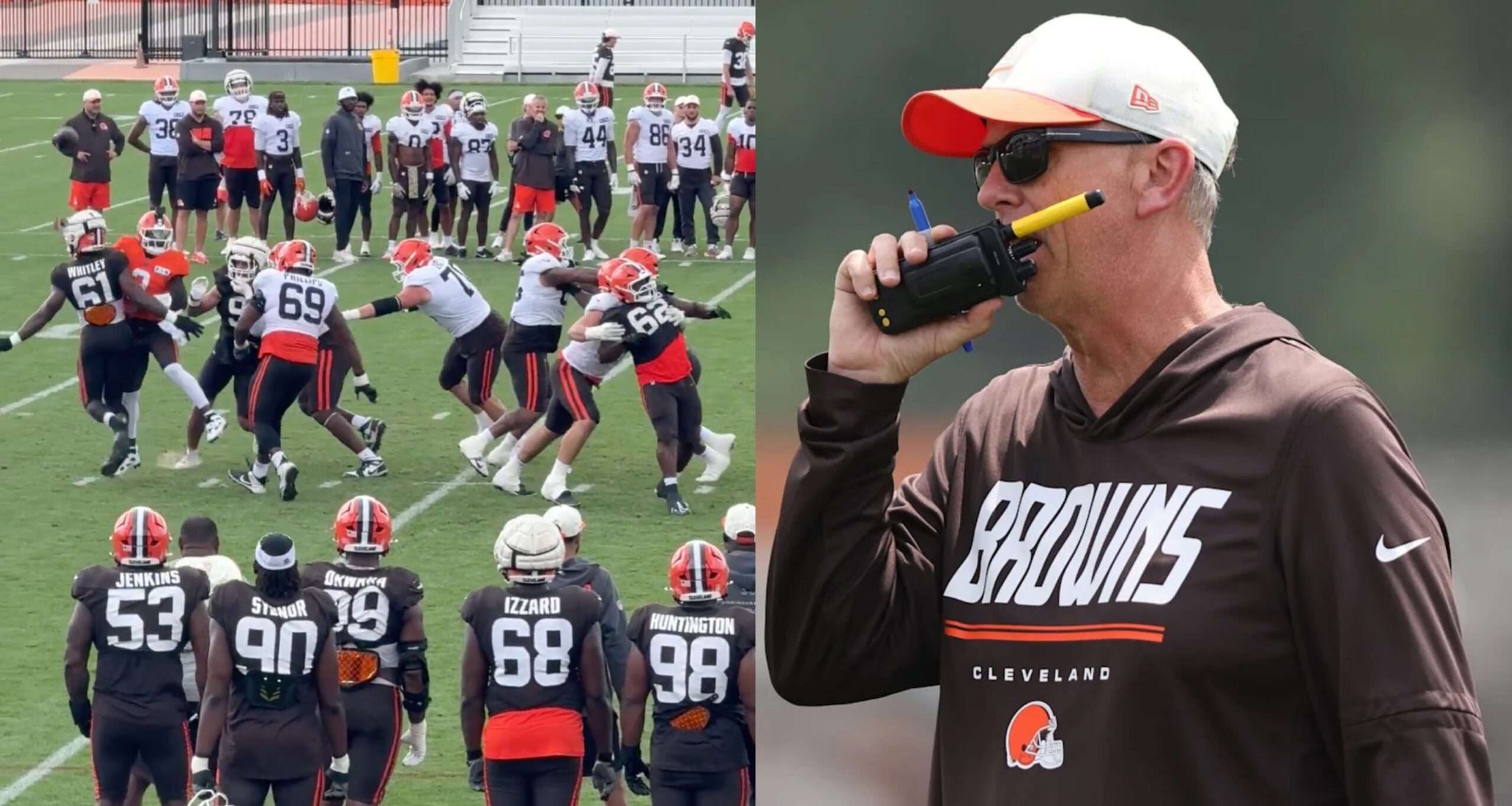 Todd Monken Gets Pissed And Ends Practice Early After Dangerous Hit On Shedeur Sanders (VIDEO) - Daily Snark