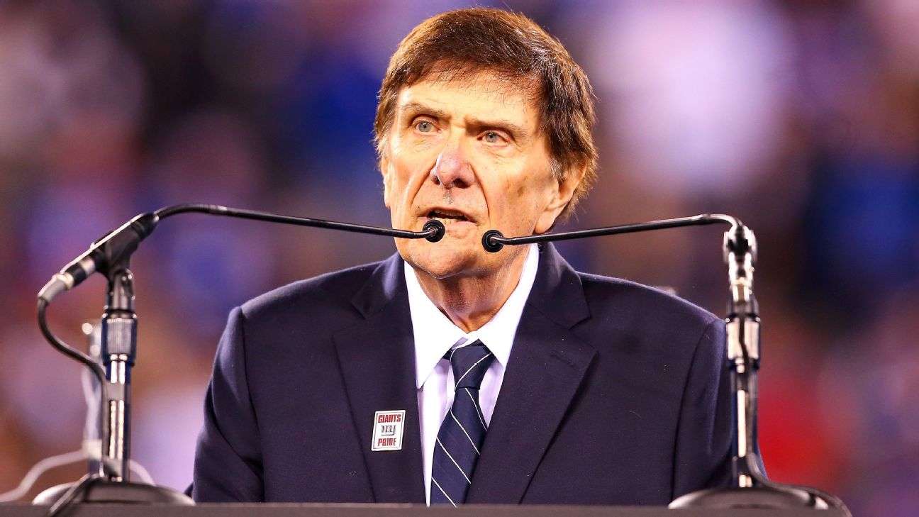 Giants Legendary GM Ernie Accorsi Passed Away At Age 84
