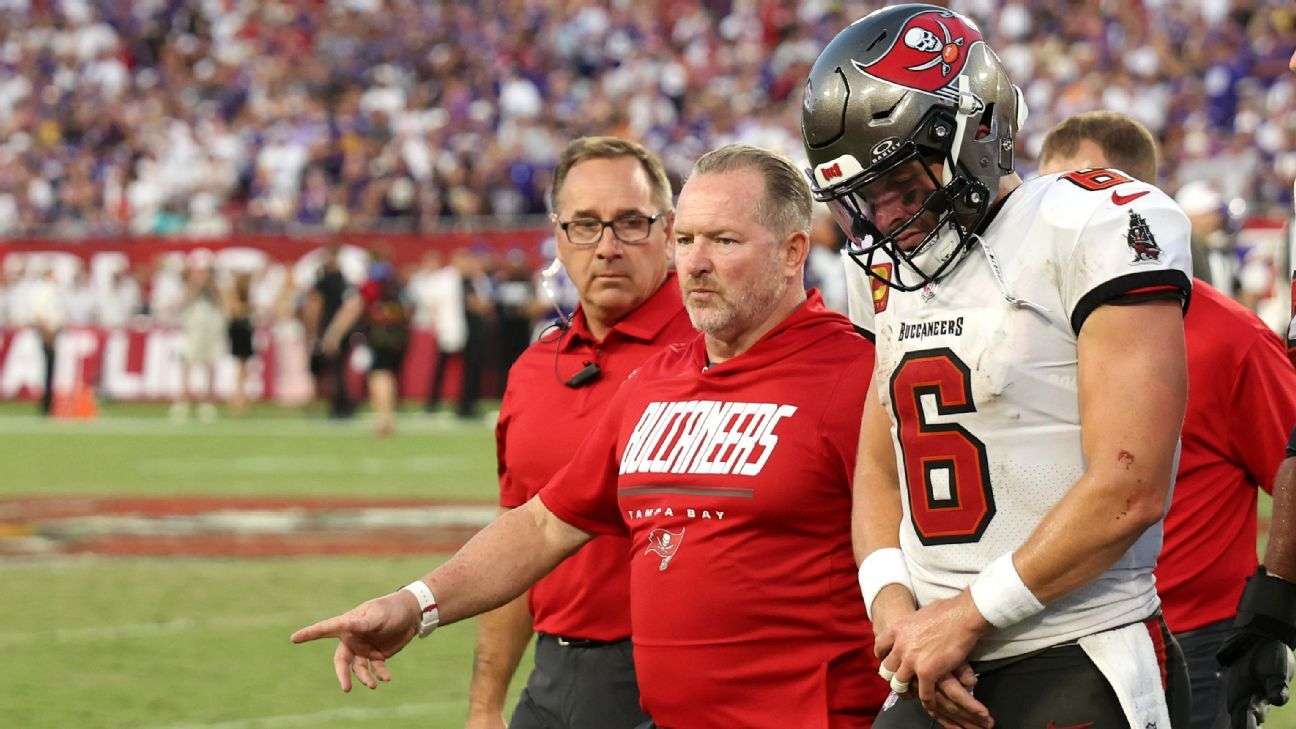 Baker Mayfield Suffered A Dislocated Thumb In Loss vs Vikings - Daily Snark
