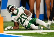 REPORT: Breece Hall Considered ‘Week-To-Week’ With Quad Injury