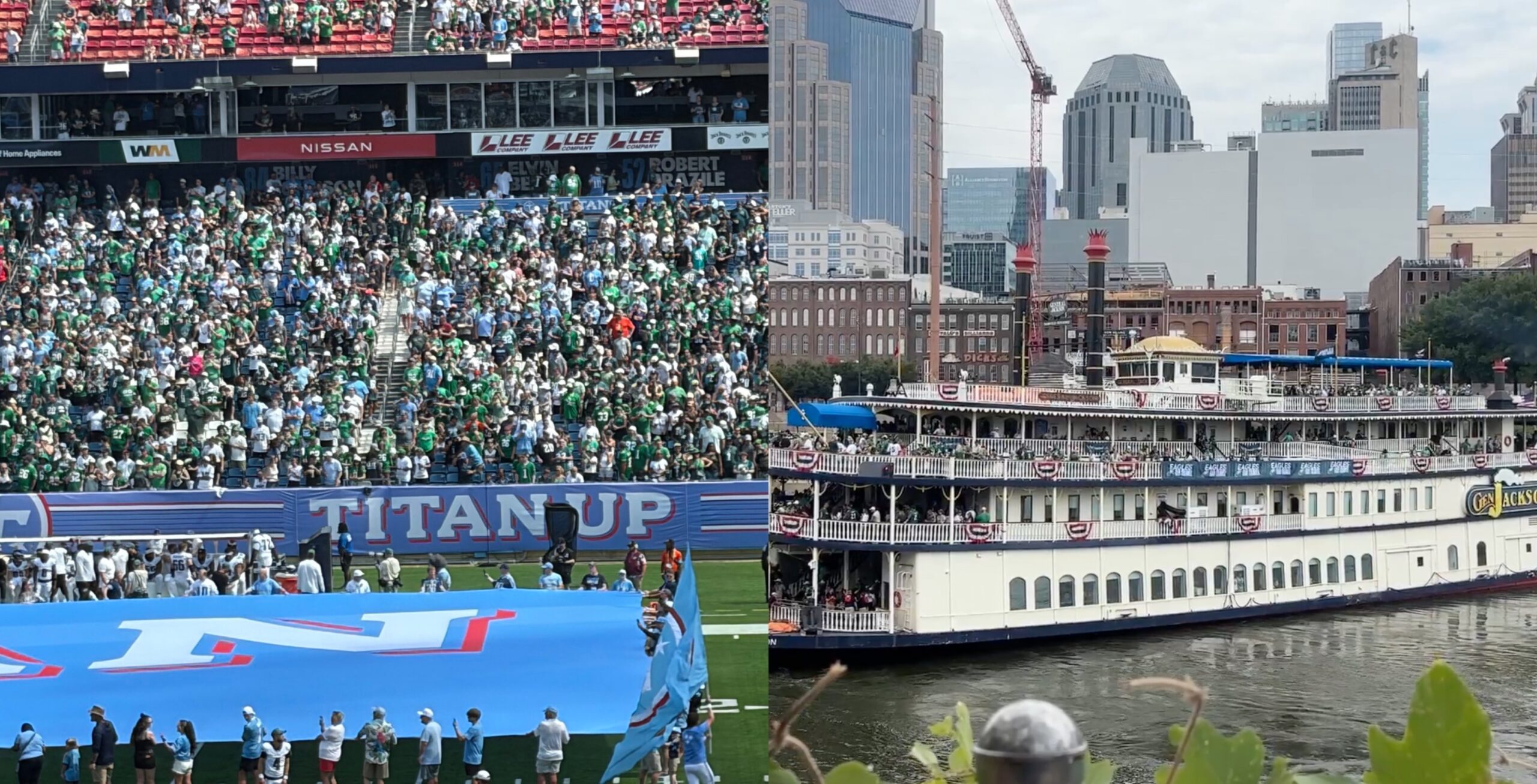Eagles Fans Have Completely Taken Over Nashville For Week 2 Game vs Titans