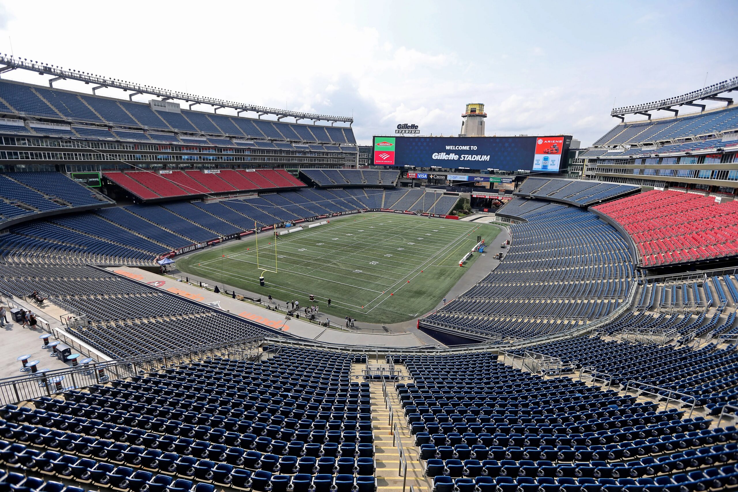 NFL Changes Rule For Stadium Video Boards After Viral Photos Of Patriots Gamesmanship 