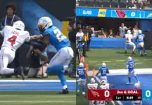 Jeremiyah Love Scores His First TD Of His NFL Career On First Drive Of Game vs Chargers (VIDEO)