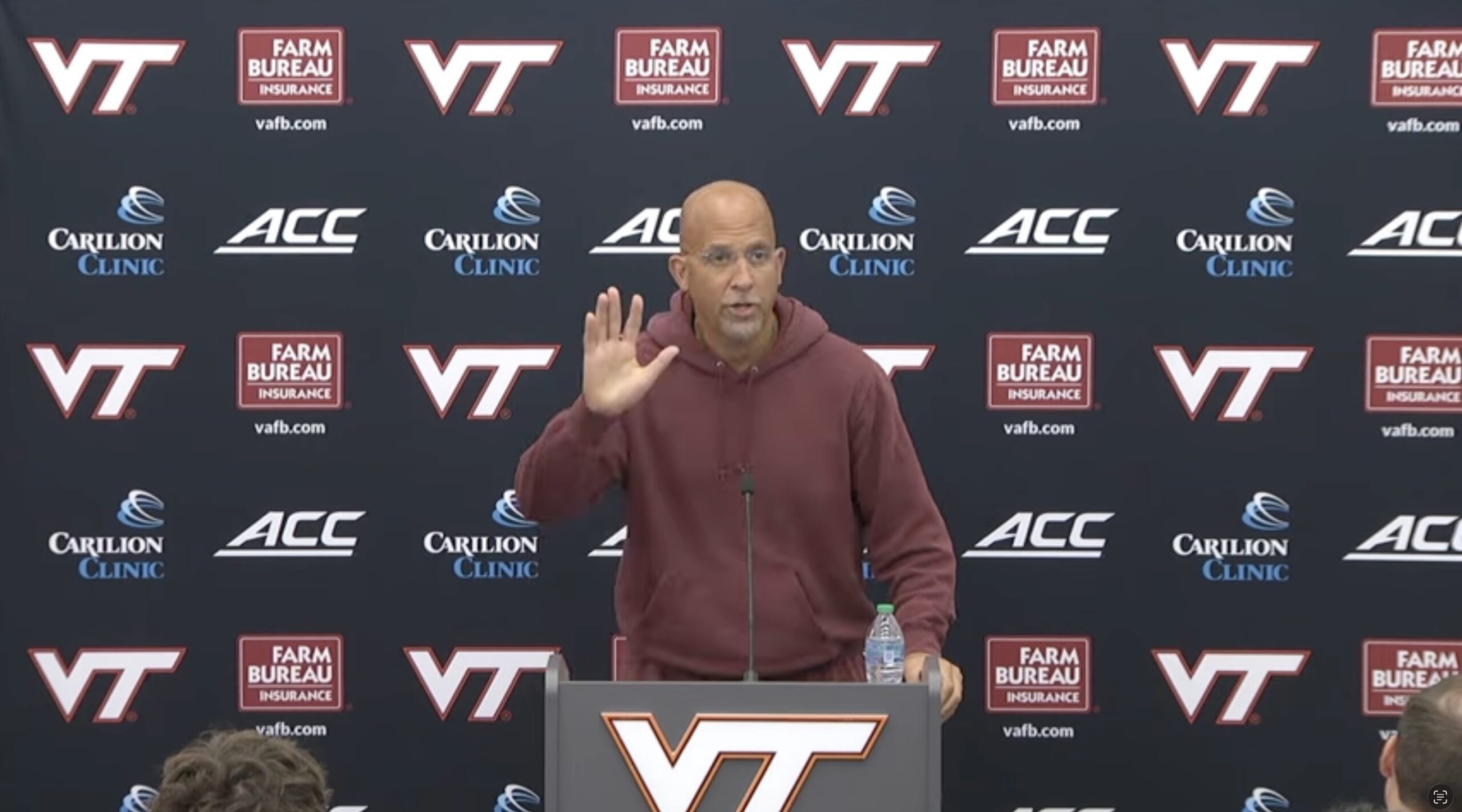 James Franklin Really Wanted To Say Hi To Reporter In Hilarious Exchange During Press Conference (VIDEO)