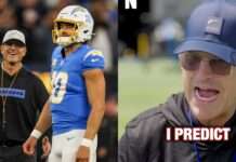 Jim Harbaugh Says Justin Herbert Will Be The Greatest Quarterback Ever (VIDEO)