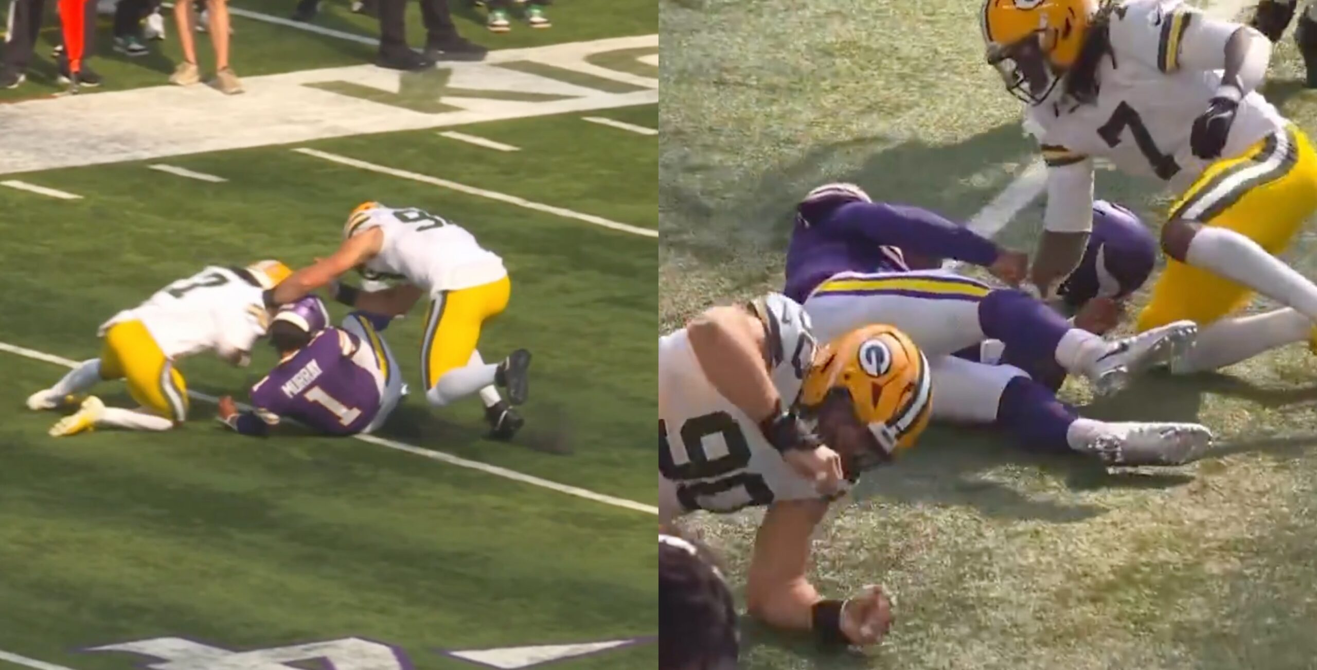 Kyler Murray Leaves Gets Knocked Unconscious After Vicious Hit, Leaves Game (VIDEO)