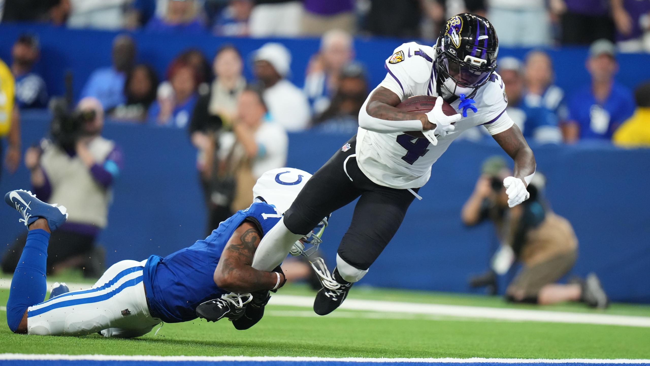 Zay Flowers Downgraded To Out For Week 2 Game vs Saints Due To Hamstring Injury